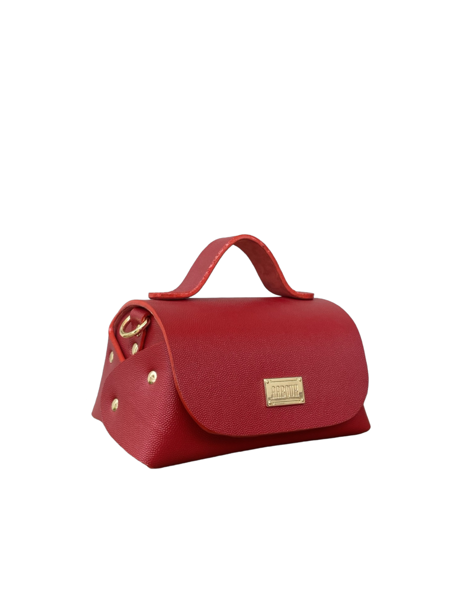 Mira Red Stingray Leather