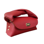 Seyi Red Stingray Print Leather