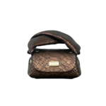 Lily Brown Snake Print