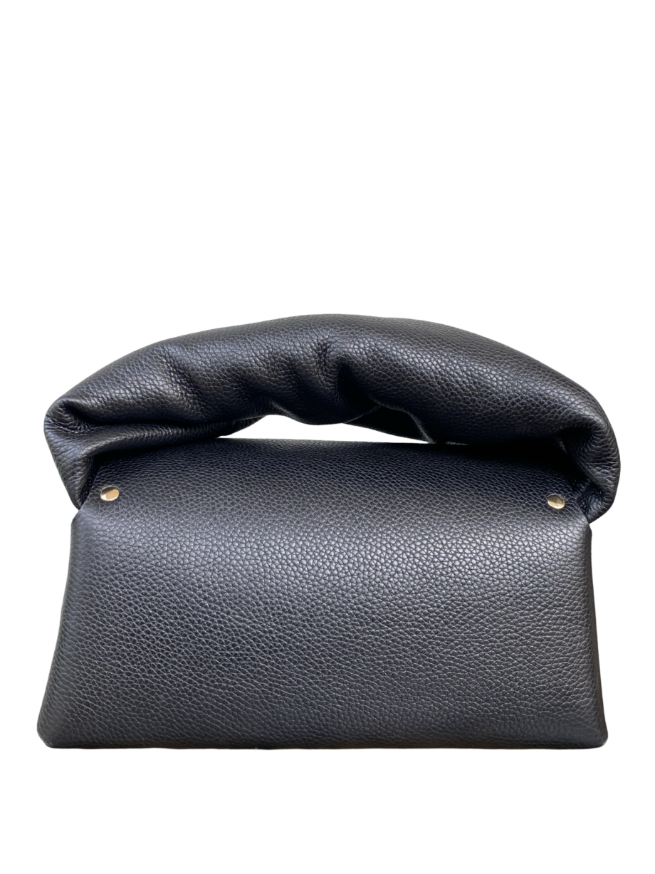 Nyla Black Pebble Grain