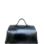 Mila Black Shiny Epi Leather