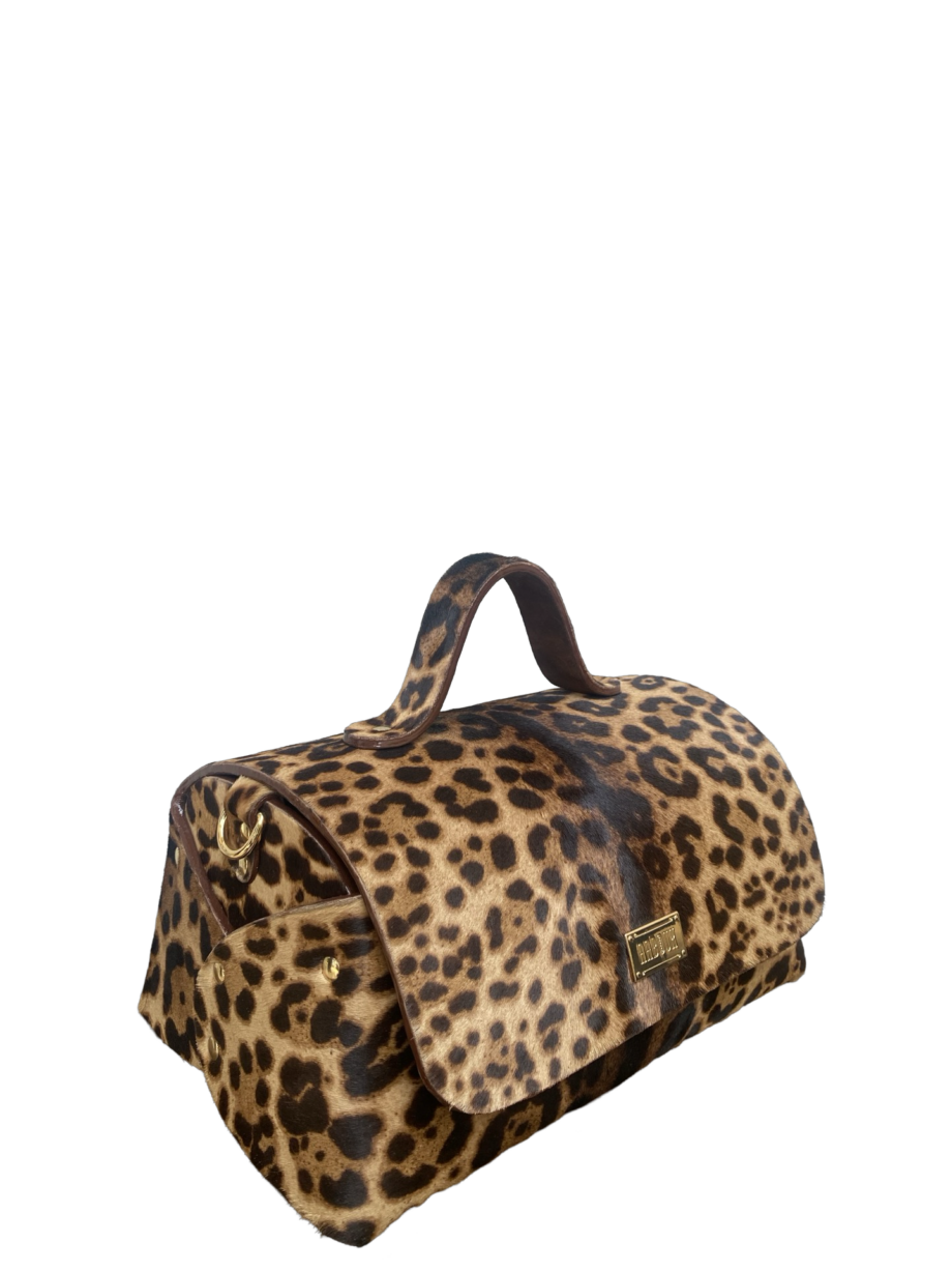 Mila Brown & Cream Cheetah Pony