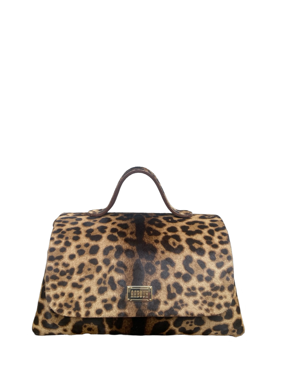 Mila Brown & Cream Cheetah Pony