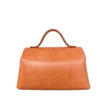 Mira XO Orange Crocco Print