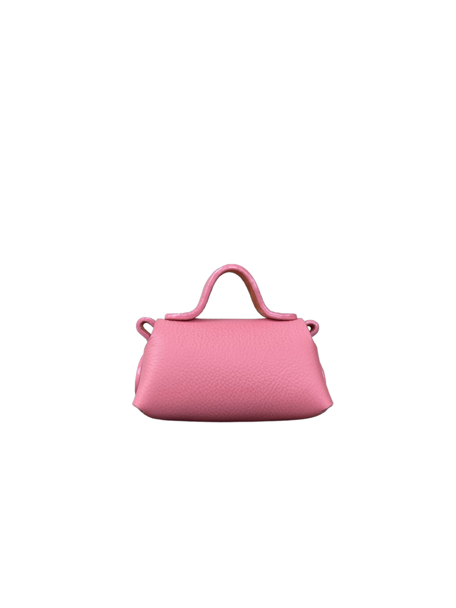 Kach Pale Pink Crumpled Leather