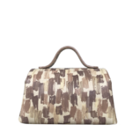 Mira XO Cream & Brown Handpaint Leather