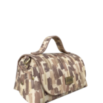 Mira XO Cream & Brown Handpaint Leather