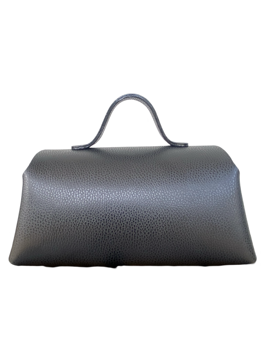 Mila Black Pebble Grain