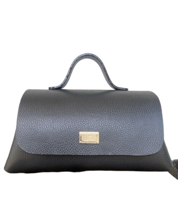 Mila Black Pebble Grain