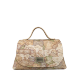 Mira XO Vintage Map Print Leather