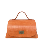 Mira XO Orange Crocco Print