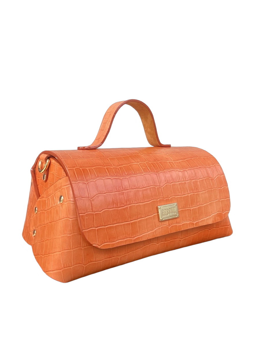 Mila Orange Crocco Print