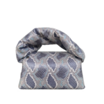 Nury Denim & Grey Python Print