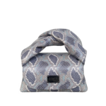 Nury Denim & Grey Python Print