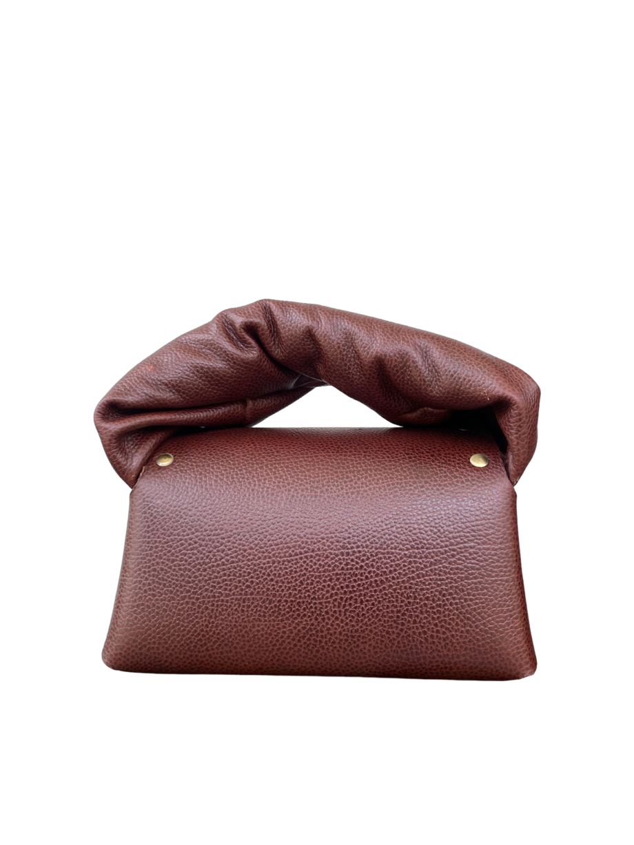 Nury XO Chocolate Brown Pebble Grain