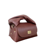 Nury XO Chocolate Brown Pebble Grain
