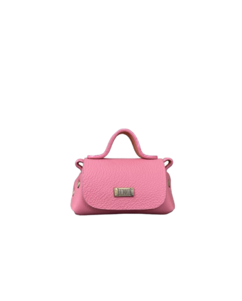 Kach Pale Pink Crumpled Leather