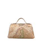 Mira Vintage Map Print Leather