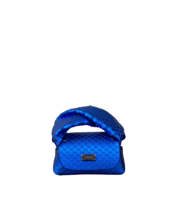 Lily Electric Blue Snake Print