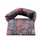 Nury XO Black & Multi Floral Print Leather