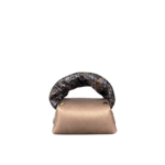 Lily Bronze Nappa w brown tweed effect