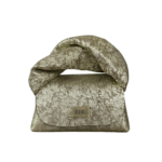 Nury Mint & Brown Crackled Print