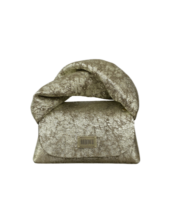 Nury Mint & Brown Crackled Print