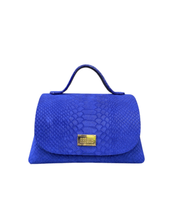 Mira XO Royal Blue Snake Print