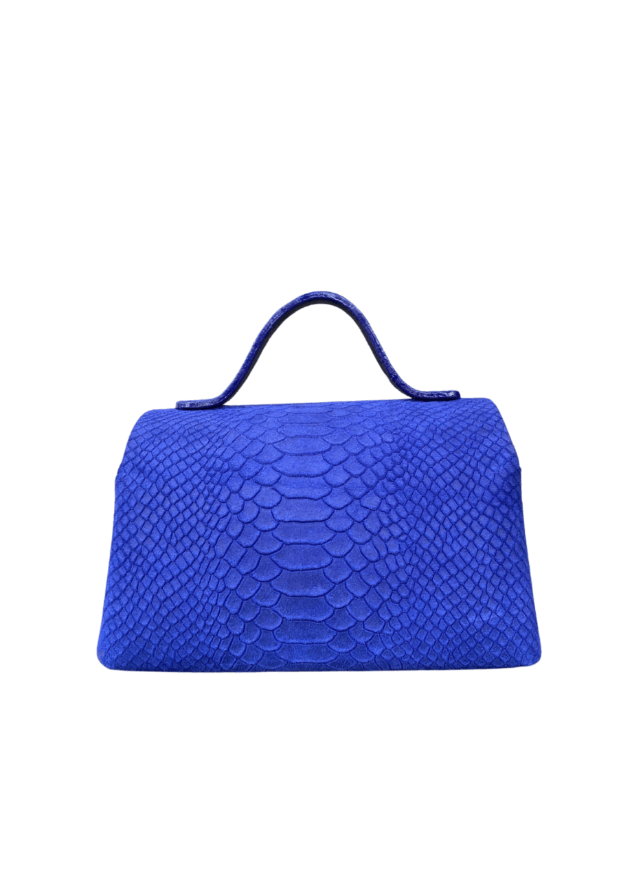 Mira XO Royal Blue Snake Print