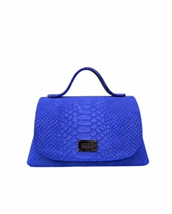 Mira XO Royal Blue Snake Print