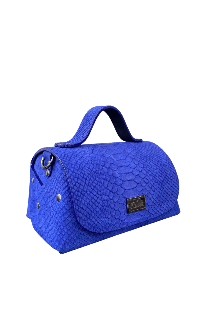 Mira XO Royal Blue Snake Print