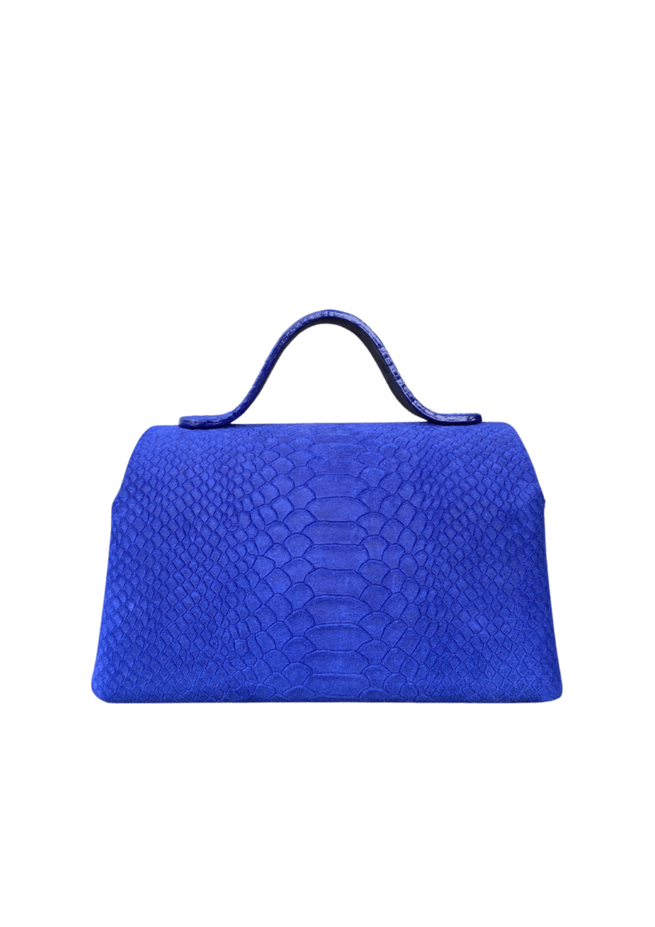 Mira XO Royal Blue Snake Print