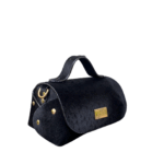 Mira Black Ostrich Pony