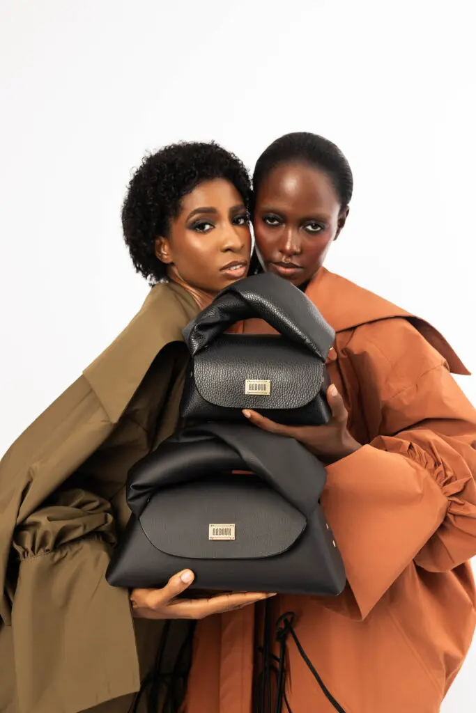 Aaboux Bags with Models Editorial Picture