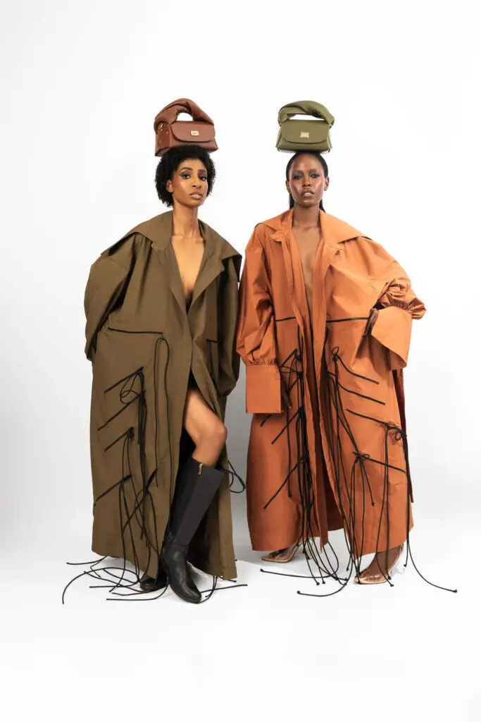 Aaboux Bags with Models Editorial Picture