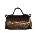 Kach Bronze Mini Crocco Print