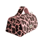 Mira Pink & Brown Giraffe Print Pony