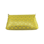 Maya Yellow & Gold Squoval Print