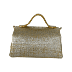 Mira Nappa & Gold & Silver Tweed Effect Leather