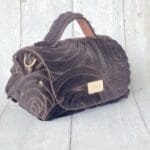 Mira Coffee Brown Pony Rose Lasered