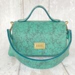 Mira XO Green & Black Tie-Dye Effect Print