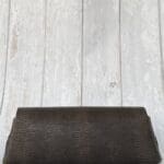 Lyla Brown Shiny Lizard Print Leather
