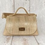 Mira XO Gold & Cream Two-Tone Tejus Print