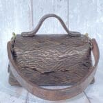 Mira XO Brown Roots Print Leather