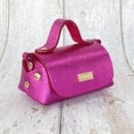 Kach Hot Pink Distressed Leather