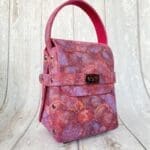 Dupe Multicolour & Pink Floral Print Leather