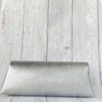 Lyla Silver Crumpled Leather