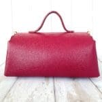 Mila Hot Pink Saffiano Leather