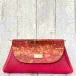 Mona Multicolour Hand Painted & Pink Nappa