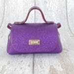 Kach Purple Metallic Leather